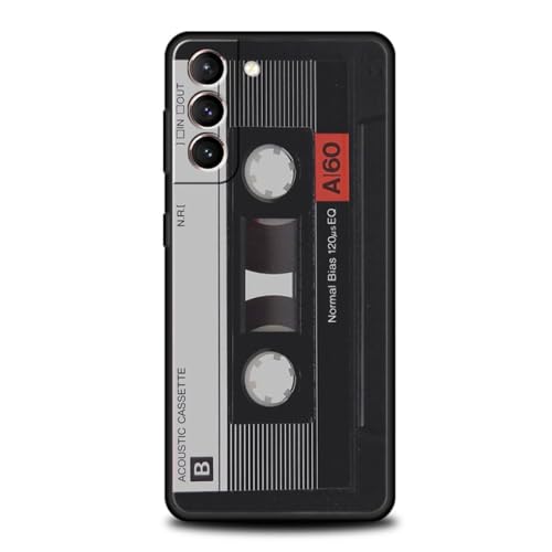 Vintage Kassetten-Handyhülle für Samsung Galaxy S23 S22 S20 S21 FE Note 20 10 Ultra S10 S10E M22 M32 Plus Cover, A9, für S23 von NOBAA