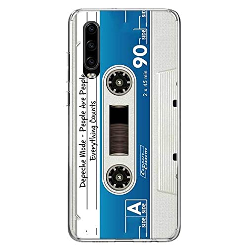 Vintage Magnetbandkassette Handyhülle für Huawei P30 P20 P40 P50 Mate 40 30 20 10 Pro P10 Lite Cover, C3, für P20 Pro von NOBAA
