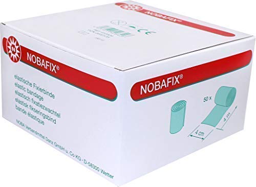 Nobamed Nobafix-Bandagen, 50 Stück, Anpassungsbinden von Nobamed – 4 cm x 4 m Nobamed Nobafix-Bandagen, 50 Stück, Anpassungsbinden von Nobamed – 4 cm x 4 m von NOBAFIX
