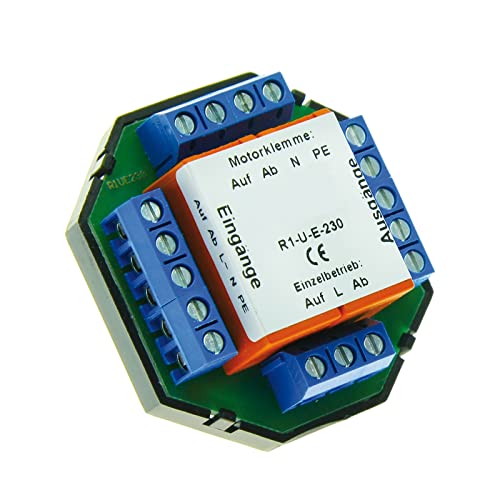 Systemrelais R1-U-E-230 für Rolladenmotor Rollladenmotor Rolladenantrieb Rohrmotor Rohrantrieb Systemrelais R1-U-E-230 für Rolladenmotor Rollladenmotor Rolladenantrieb Rohrmotor Rohrantrieb von NOBILY