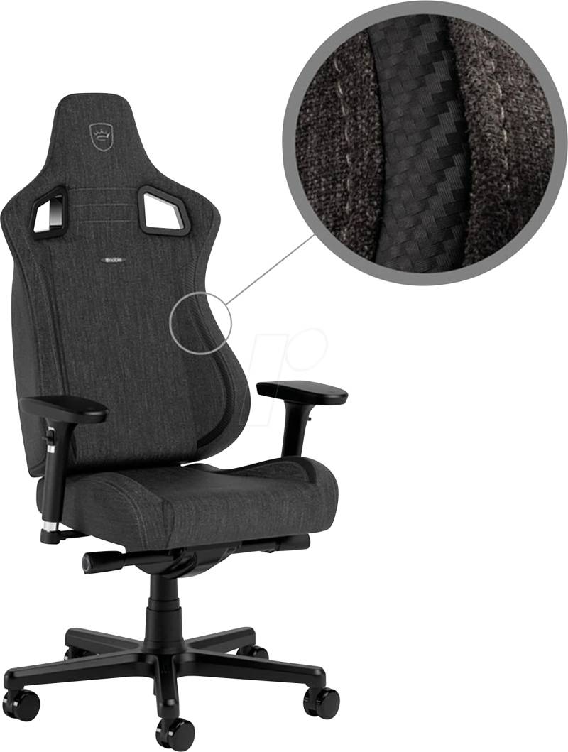 NBL-ECC-TX-ATC - noblechairs EPIC Compact TX Gaming Stuhl - anthrazit/carbon von NOBLECHAIRS