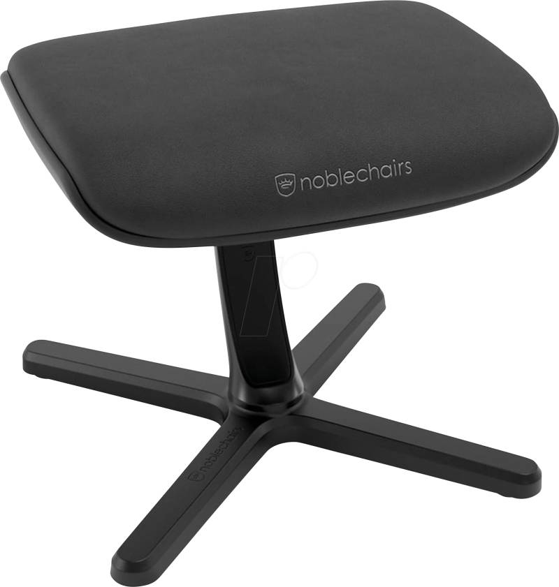 NBL-FR-PU-BED - noblechairs Fußstütze 2 - Black Edition von NOBLECHAIRS