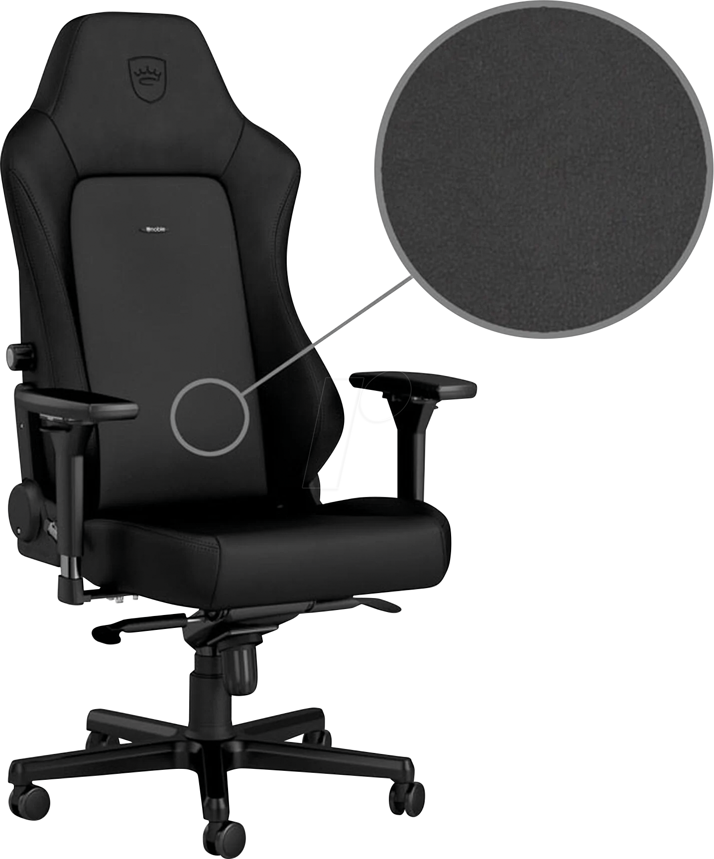 NBL-HRO-PU-BED - noblechairs HERO Gaming Stuhl - Black Edition NBL-HRO-PU-BED - noblechairs HERO Gaming Stuhl - Black Edition von NOBLECHAIRS