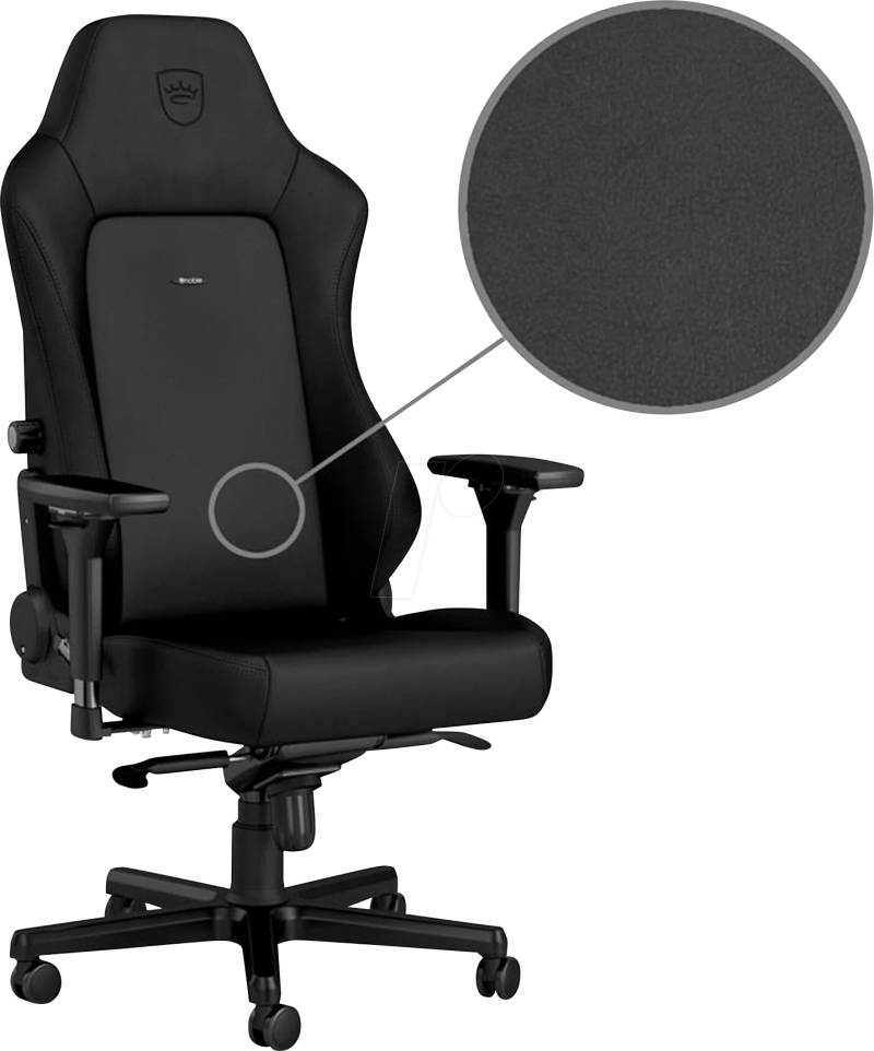 NBL-HRO-PU-BED - noblechairs HERO Gaming Stuhl - Black Edition von NOBLECHAIRS