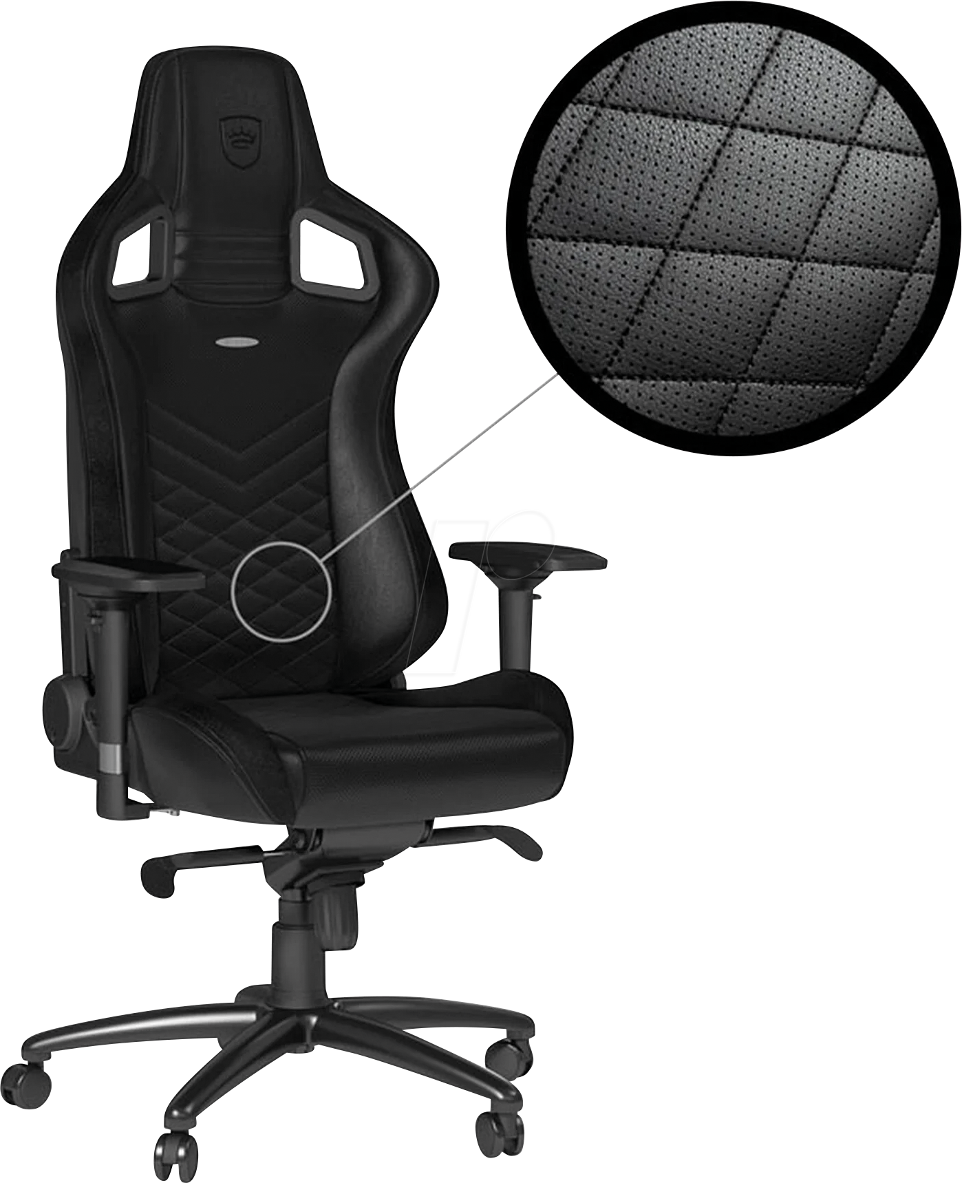 NBL-PU-BLA-002 - noblechairs EPIC Gaming Stuhl - schwarz NBL-PU-BLA-002 - noblechairs EPIC Gaming Stuhl - schwarz von NOBLECHAIRS