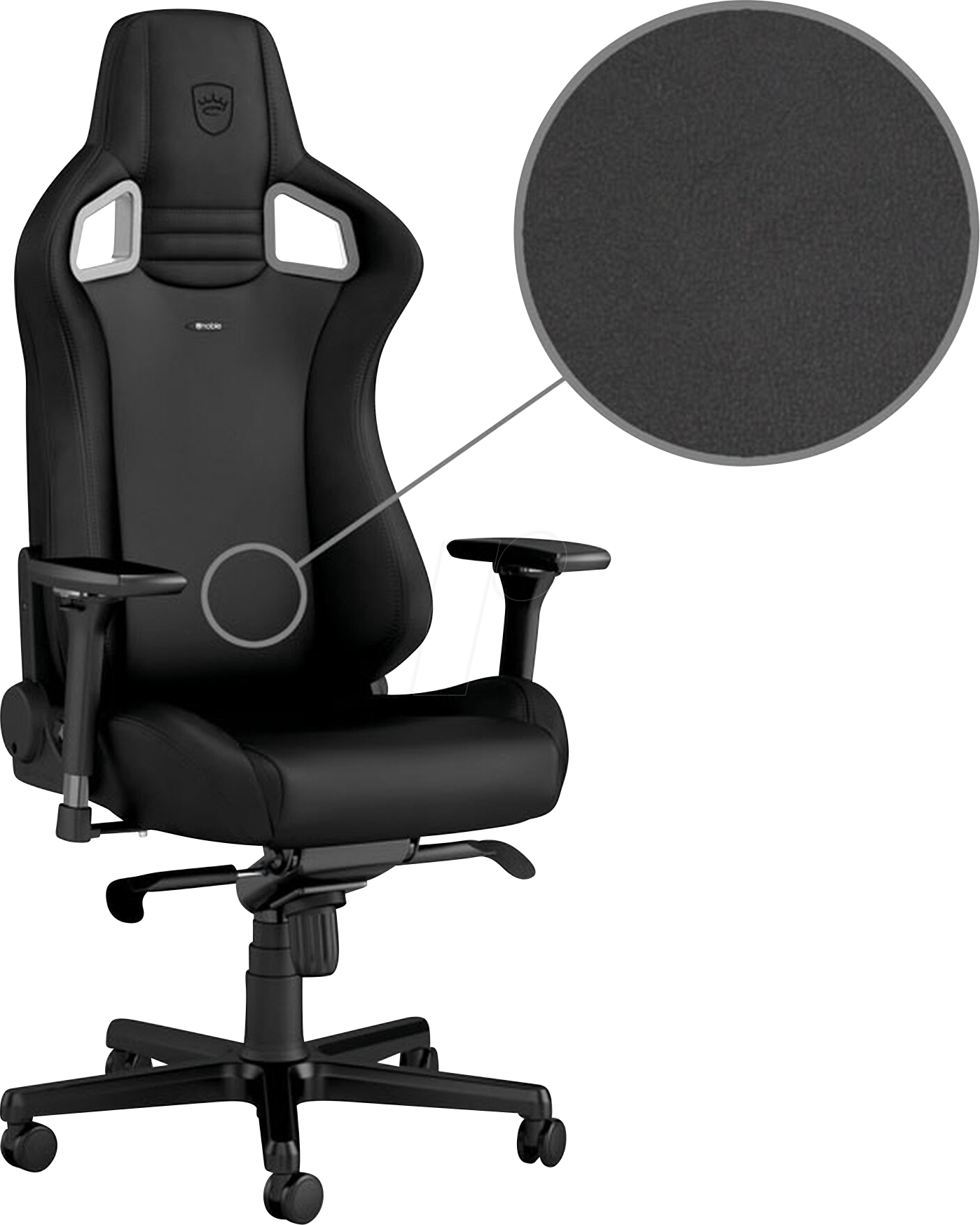 NBL-PU-BLA-004 - noblechairs EPIC Gaming Stuhl - Black Edition NBL-PU-BLA-004 - noblechairs EPIC Gaming Stuhl - Black Edition von NOBLECHAIRS