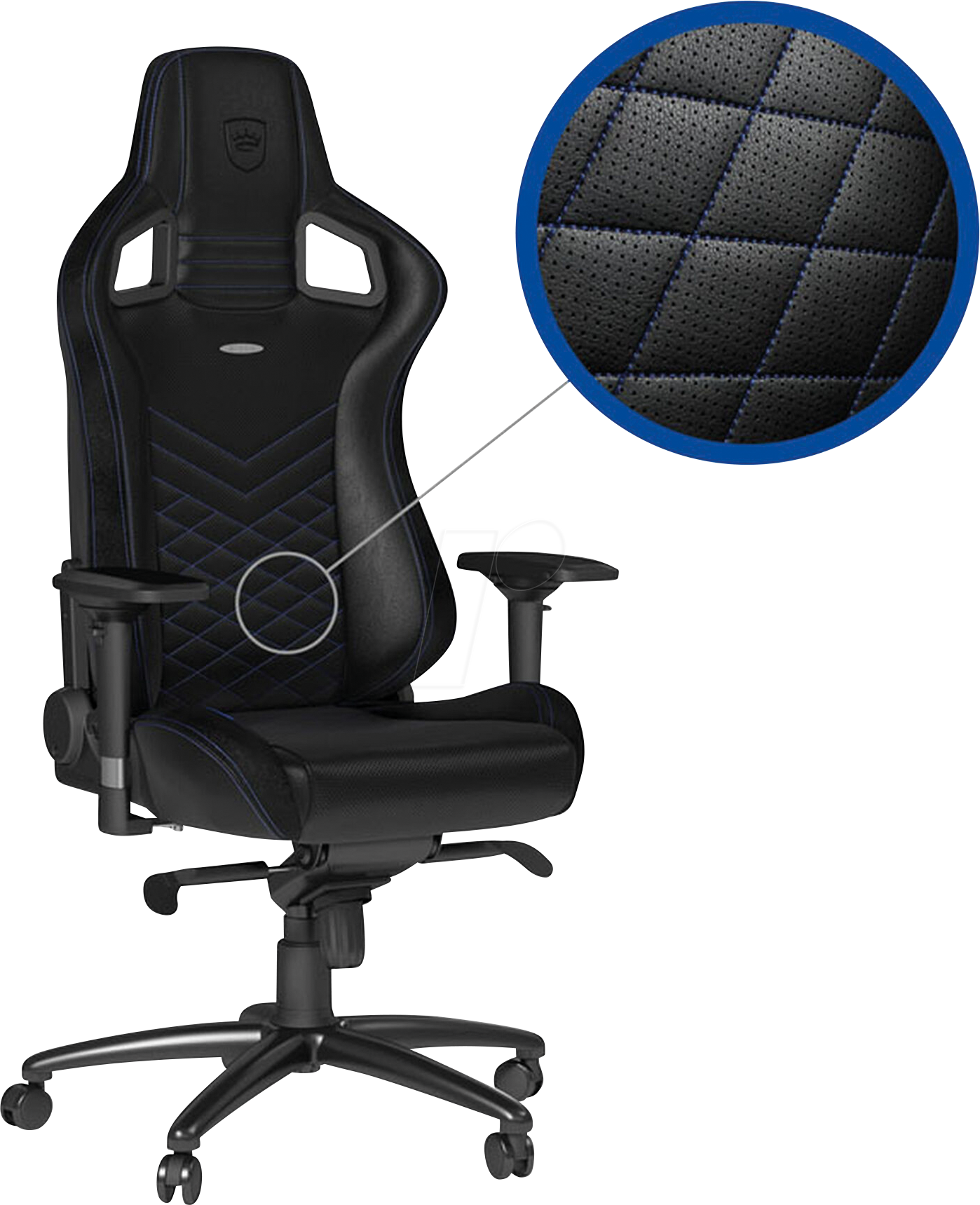 NBL-PU-BLU-002 - noblechairs EPIC Gaming Stuhl - schwarz/blau NBL-PU-BLU-002 - noblechairs EPIC Gaming Stuhl - schwarz/blau von NOBLECHAIRS