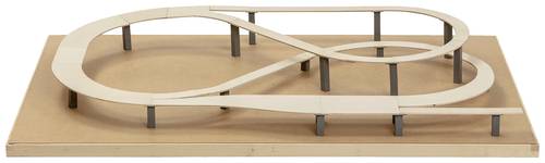 NOCH 53700 N Easy-Track Trassenbausatz (L x B x H) 1100 x 640 x 100mm von NOCH