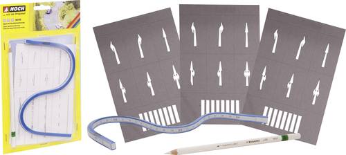 NOCH 60740 H0, TT, N Start-Set Straßenmarkierung von NOCH