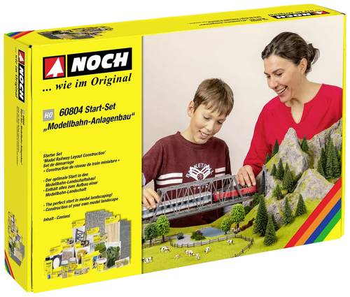 NOCH 60804 Start-Set Bodengestaltung, Felsen, Landschaft, Straßenbau, Wiese, Wald NOCH 60804 Start-Set Bodengestaltung, Felsen, Landschaft, Straßenbau, Wiese, Wald von NOCH