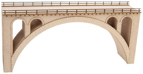 NOCH 62832 N Steinbogenbrücke 1gleisig (L x B x H) 186 x 38 x 86mm von NOCH