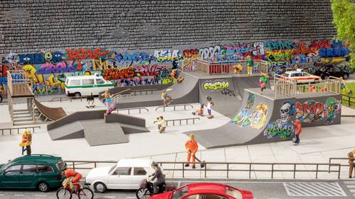 NOCH 66834 H0 micro-motion Skatepark Bausatz NOCH 66834 H0 micro-motion Skatepark Bausatz von NOCH