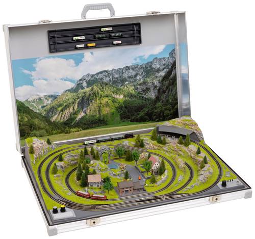 NOCH 88303 Z Modellbahnkoffer Meran Z Märklin miniclub Gleis NOCH 88303 Z Modellbahnkoffer Meran Z Märklin miniclub Gleis von NOCH