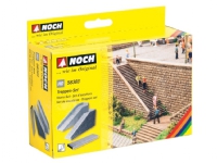 NOCH Treppen-Set, HO (1:87), Grau von NOCH