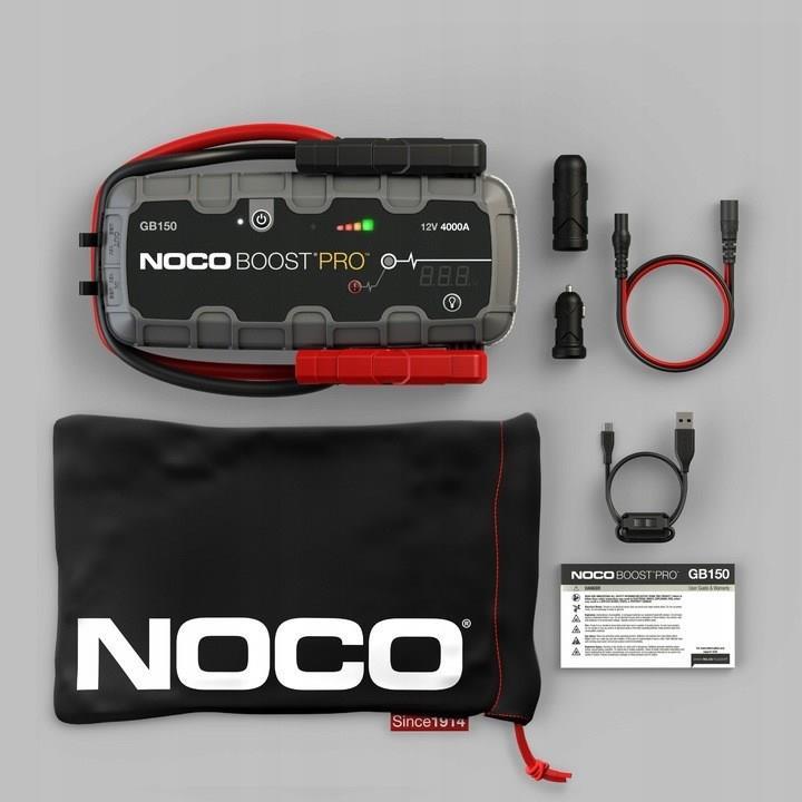 NOCO GB150 Boost 12V 3000A Starthilfegerät mit integrierter 12V/USB-Batterie (GB150) von NOCO