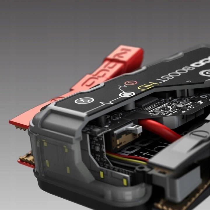 NOCO GB70 Boost 12V 2000A Starthilfegerät mit integrierter 12V/USB-Batterie (GB70) von NOCO