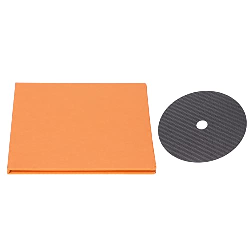 CD -DVD -Stabilisator Kohlefaser CD DVD -Stabilisator -Stimmmatte 0,2 Mm Scheibenstabilisator Tuning Matte Stabilisator für Top -Tray -Player (NOENNULLa7zodpkhwf-11) von NOENNULL