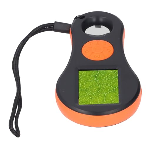 Digitale Handlupe, Tragbares 500-faches 2-Zoll-Mikroskop mit 12 Sprachen, Verbessertem Augenschutzlicht, 4-facher Zoom-Einstelltaste, Modell T57 Zum Lesen, für Studenten und von NOENNULL