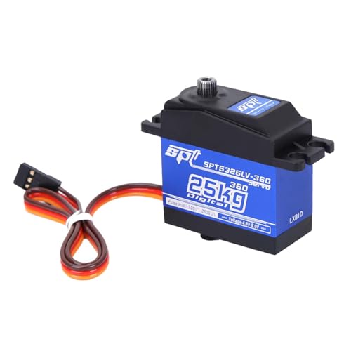Kontinuierliche Rotation Digital Servo RC Roboter 1500 μs/ 330 Hz 360 Digital Servo Modell Zubehör SPT5525LV-360 25 KG Digital Servo für RC Auto Roboter Modell Spielzeug Kontinuierliche Rotation Digital Servo RC Roboter 1500 μs/ 330 Hz 360 Digital Servo Modell Zubehör SPT5525LV-360 25 KG Digital Servo für RC Auto Roboter Modell Spielzeug von NOENNULL