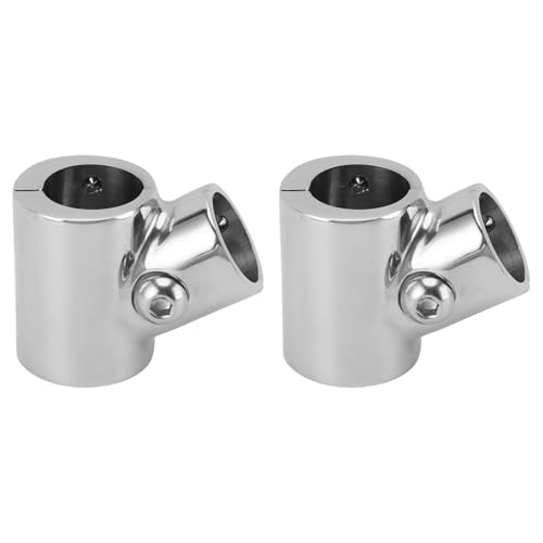 Marine Grad 316 Edelstahl -T -Ship -Rohranschluss 3 -Wege -T -Shil -Handläufe 2pcs 1 Zoll Hell Silber Poliert 60 ° Ellbogenwinkelanschluss für Boot, Yacht, Schiff, Ozeanschiff Marine Grad 316 Edelstahl -T -Ship -Rohranschluss 3 -Wege -T -Shil -Handläufe 2pcs 1 Zoll Hell Silber Poliert 60 ° Ellbogenwinkelanschluss für Boot, Yacht, Schiff, Ozeanschiff von NOENNULL