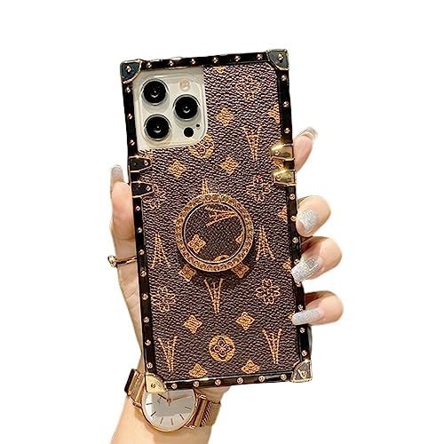 NOGRAX iPhone 13 Pro Hülle Leder Handyhülle für iPhone 14 13 Pro Max 11 12 13 Iphone 14 Iphone Xr X Xs 6 S 8 7 Plus Damen Rückabdeckung für iPhone 11, Braun mit Ring NOGRAX iPhone 13 Pro Hülle Leder Handyhülle für iPhone 14 13 Pro Max 11 12 13 Iphone 14 Iphone Xr X Xs 6 S 8 7 Plus Damen Rückabdeckung für iPhone 11, Braun mit Ring von NOGRAX