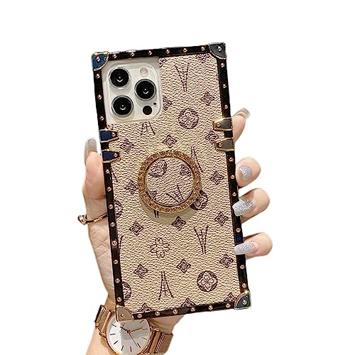 NOGRAX iPhone 13 Pro Hülle Leder Handyhülle für iPhone 14 13 Pro Max 11 12 13 iPhone 14 iPhone Xr X Xs 6 S 8 7 Plus Damen Rückabdeckung für iPhone 6 6S, beige mit Ring NOGRAX iPhone 13 Pro Hülle Leder Handyhülle für iPhone 14 13 Pro Max 11 12 13 iPhone 14 iPhone Xr X Xs 6 S 8 7 Plus Damen Rückabdeckung für iPhone 6 6S, beige mit Ring von NOGRAX