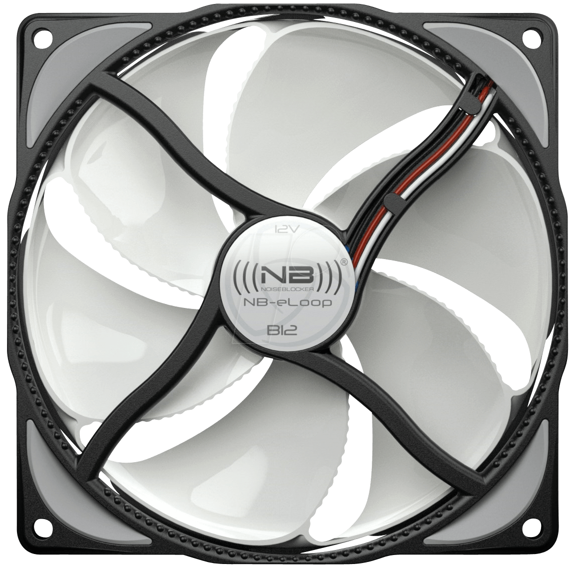 NOISEBLOCK B121 - Noiseblocker NB-eLoop Fan B12-1, 120 mm von NOISEBLOCKER