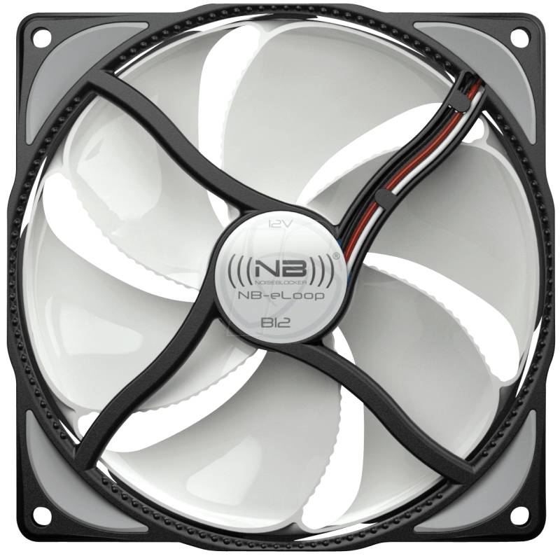 NOISEBLOCK B124 - Noiseblocker NB-eLoop Fan B12-4, 120 mm von NOISEBLOCKER