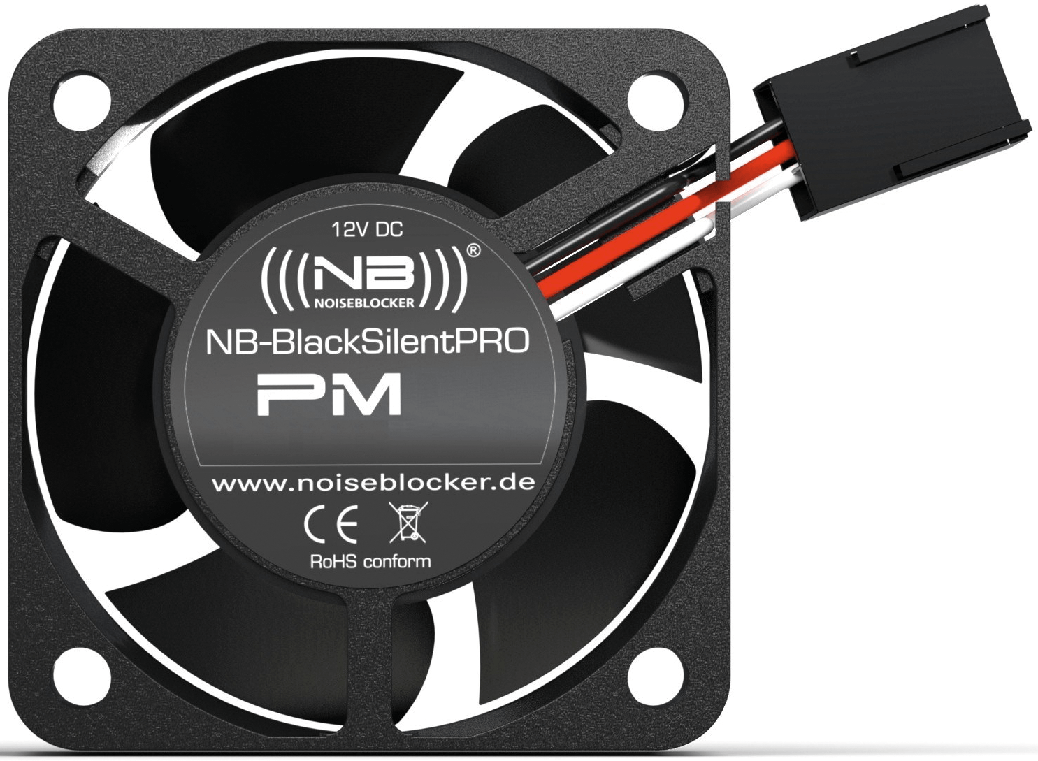 NOISEBLOCK PM2 - Noiseblocker BlackSilent Pro Fan PM2, 40 mm von NOISEBLOCKER