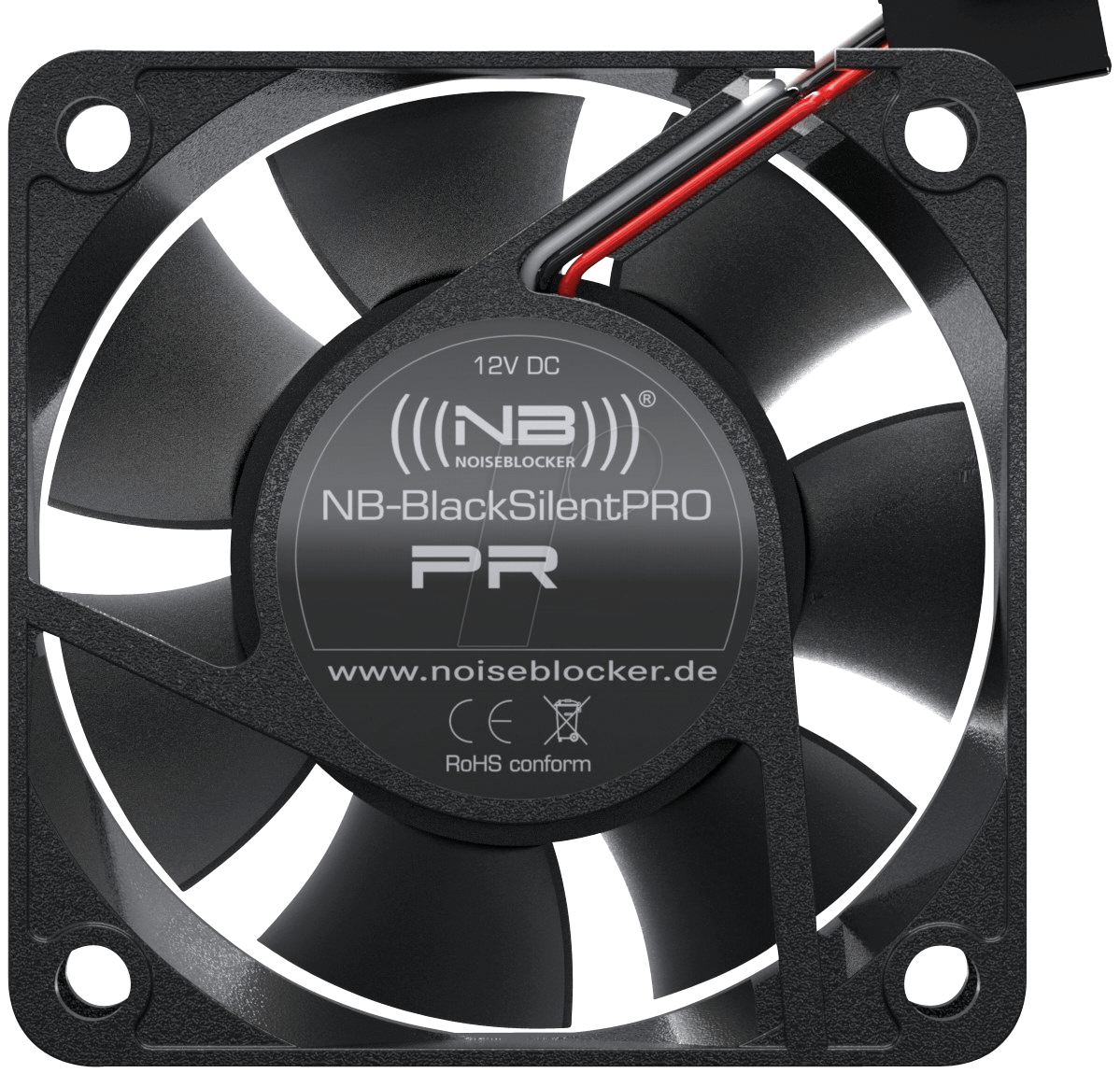 NOISEBLOCK PR1 - Noiseblocker BlackSilent Pro Fan PR1, 60 mm von NOISEBLOCKER