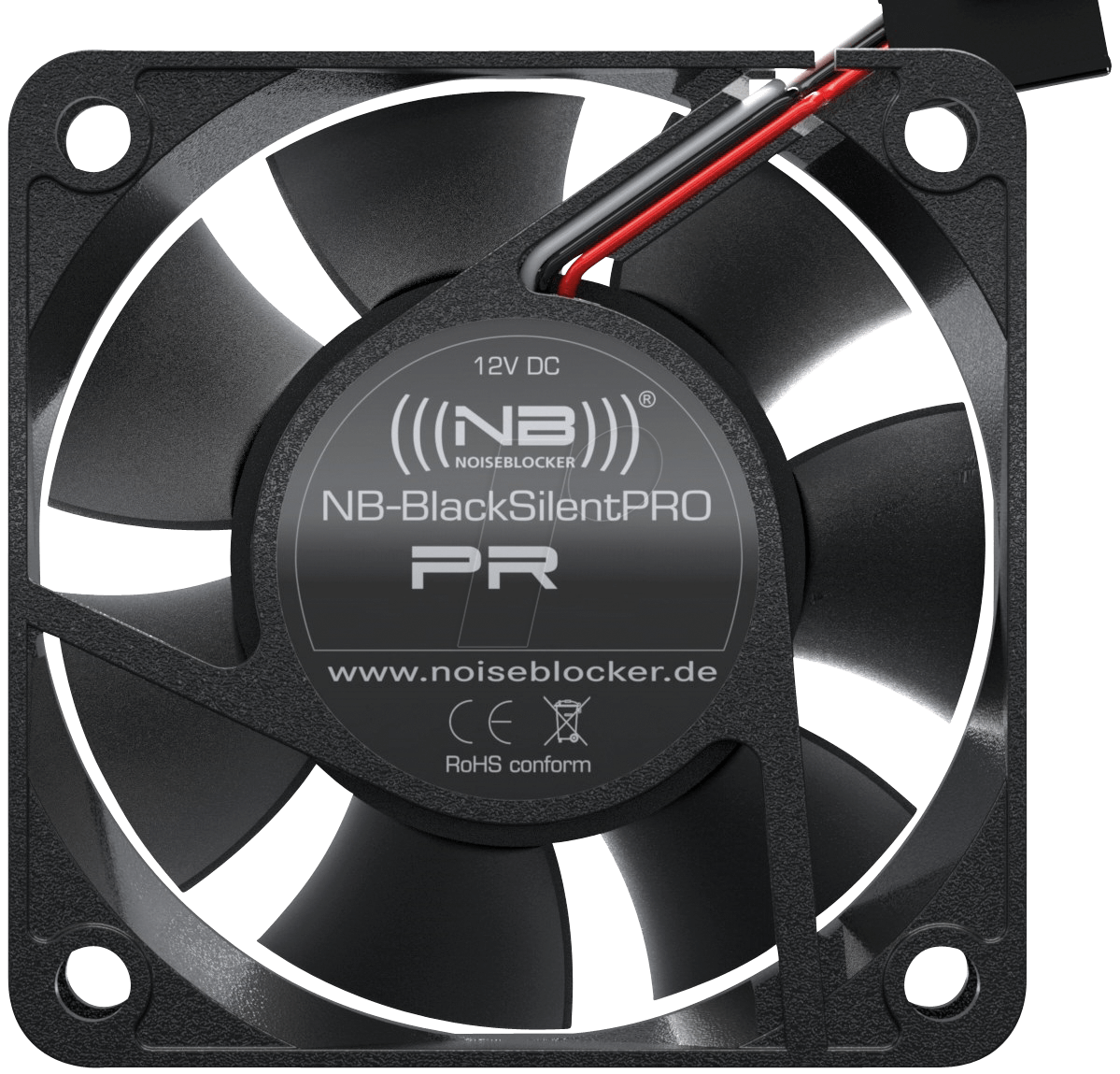 NOISEBLOCK PR2 - Noiseblocker BlackSilent Pro Fan PR2, 60 mm von NOISEBLOCKER