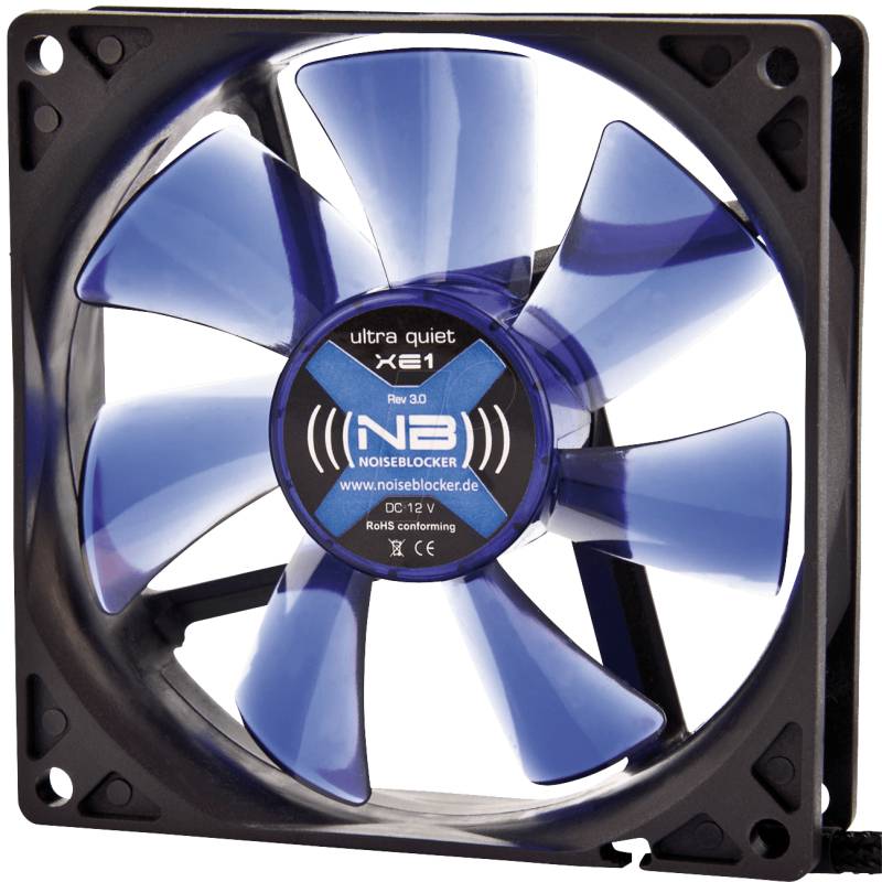 NOISEBLOCK XE2 - Noiseblocker BlackSilent Fan XE2, 92 mm von NOISEBLOCKER