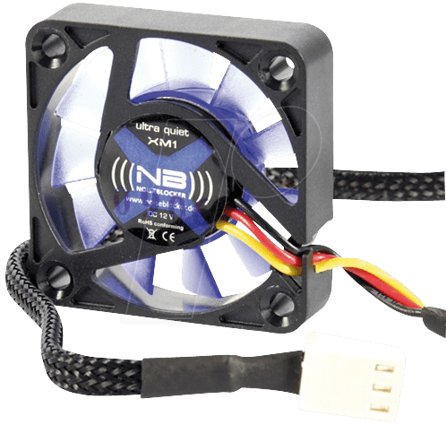 NOISEBLOCK XM1 - Noiseblocker BlackSilent Fan XM1, 40 mm von NOISEBLOCKER