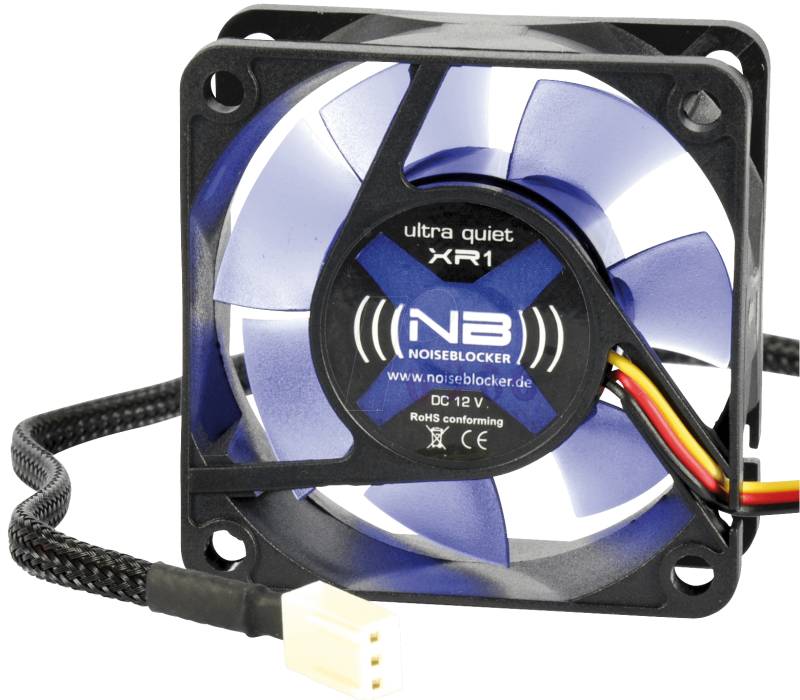 NOISEBLOCK XR1 - Noiseblocker BlackSilent Fan XR1, 60 mm von NOISEBLOCKER