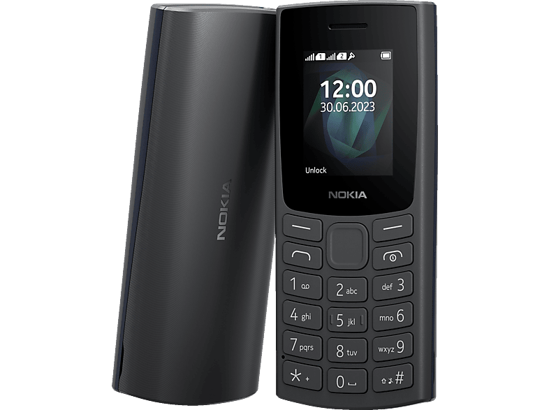 NOKIA 105 2023 Mobiltelefon, Charcoal von NOKIA