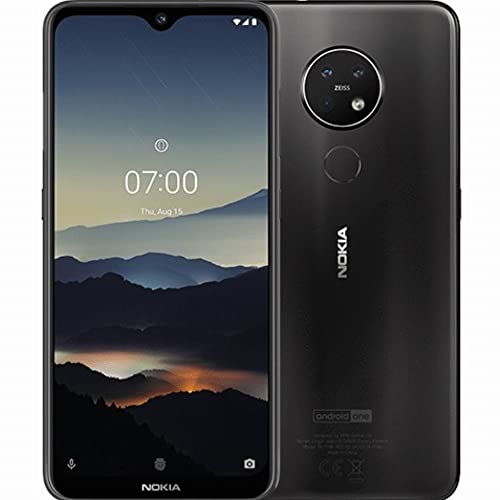 NOKIA Compatible 7.2 Android One 64GB Dual-SIM Charcoal Black von NOKIA