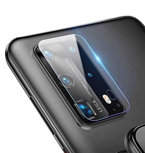 NOKOER Displayschutzfolie aus Hartglas für Huawei P40 Pro Plus, [3 Stück] 2,5D Kamera-Displayschutzfolie [schützt die Rückkamera] – transparent von NOKOER