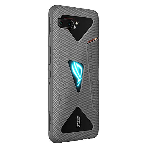 NOKOER Hülle für Asus ROG Phone 2, TPU-Material Weich Ultradünn Case, Slim Fit Wärmeableitung Handyhülle [Abriebfest] [rutschfest] - Gray von NOKOER