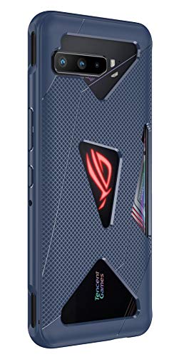 NOKOER Hülle für Asus ROG Phone 3, TPU-Material Weich Ultradünn Case, Slim Fit Wärmeableitung Handyhülle [Abriebfest] [rutschfest] - Dunkelblau von NOKOER