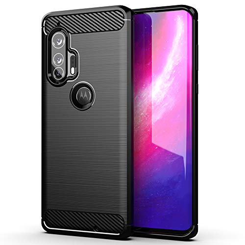 NOKOER Hülle für Motorola Edge Plus, TPU Slim Handyhülle, Flexibles Material Anti Fingerabdruck Case Cover, rutschfest Stoßfestfür Schutzhülle - Schwarz NOKOER Hülle für Motorola Edge Plus, TPU Slim Handyhülle, Flexibles Material Anti Fingerabdruck Case Cover, rutschfest Stoßfestfür Schutzhülle - Schwarz von NOKOER