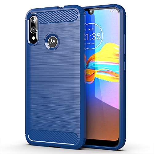 NOKOER Hülle für Motorola Moto E6 Plus, TPU Slim Handyhülle, Flexibles Material Anti Fingerabdruck Case Cover, rutschfest Stoßfestfür Schutzhülle - Blau NOKOER Hülle für Motorola Moto E6 Plus, TPU Slim Handyhülle, Flexibles Material Anti Fingerabdruck Case Cover, rutschfest Stoßfestfür Schutzhülle - Blau von NOKOER