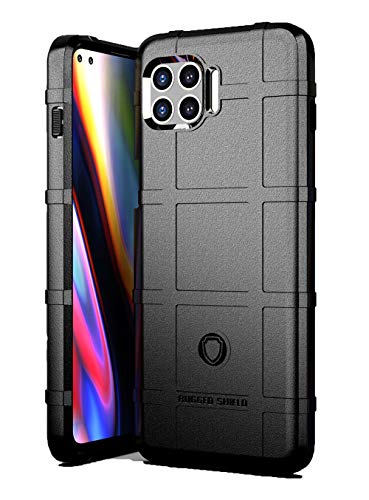 NOKOER Hülle für Motorola Moto G 5G Plus, TPU Case [Heavy Duty] Anti-Fall Handyhülle [rutschfest] [Stoßfest] [Anti Fingerabdruck] Phone Case - Schwarz von NOKOER