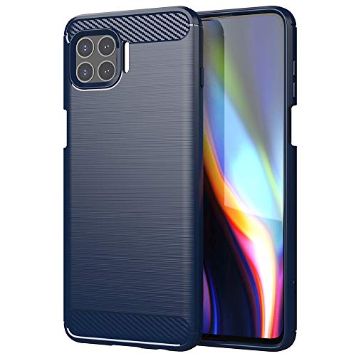 NOKOER Hülle für Motorola Moto G 5G Plus, TPU Slim Handyhülle, Flexibles Material Anti Fingerabdruck Case Cover, rutschfest Stoßfestfür Schutzhülle - Blau von NOKOER