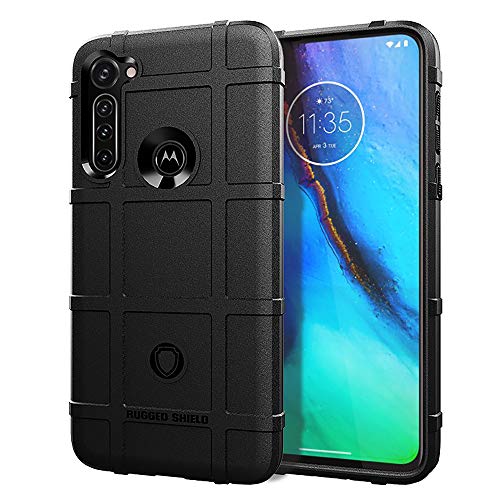 NOKOER Hülle für Motorola Moto G Pro, TPU Case [Heavy Duty] Anti-Fall Handyhülle [rutschfest] [Stoßfest] [Anti Fingerabdruck] Phone Case - Schwarz von NOKOER