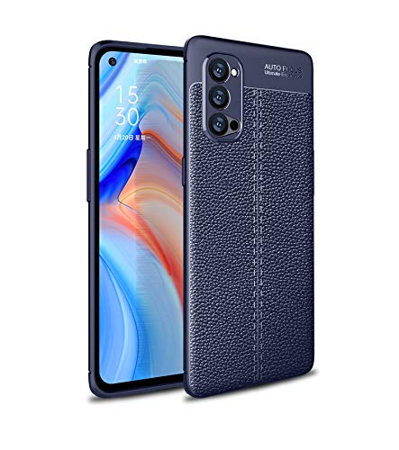 NOKOER Hülle für Oppo Reno 4 Pro 5G, TPU Slim Handyhülle, Flexibles Material Anti Fingerabdruck Case Cover, rutschfest Stoßfestfür Schutzhülle - Blau NOKOER Hülle für Oppo Reno 4 Pro 5G, TPU Slim Handyhülle, Flexibles Material Anti Fingerabdruck Case Cover, rutschfest Stoßfestfür Schutzhülle - Blau von NOKOER