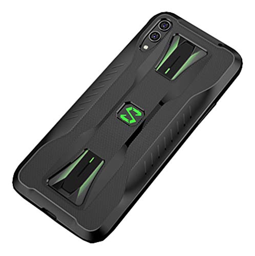 NOKOER Hülle für Xiaomi Black Shark 2 Pro, TPU-Material Weich Ultradünn Case, Slim Fit Wärmeableitung Handyhülle [Abriebfest] [rutschfest] - Schwarz von NOKOER