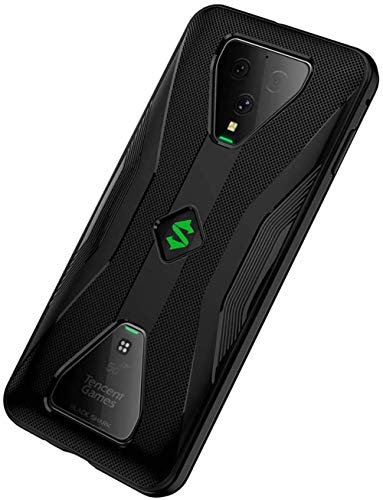 NOKOER Hülle für Xiaomi Black Shark 3/3S, TPU Slim Handyhülle, Flexibles Material Anti Fingerabdruck Case Cover, rutschfest Stoßfestfür Schutzhülle - Schwarz von NOKOER