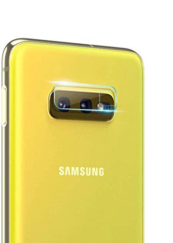 NOKOER Kamera Glas Schutzfolie Kompatibel für Samsung Galaxy S10e, [2 Stück] Ultradünnes Gehärtetes 2.5D Kamera Schutzglas, 360 Grad Schutzkamera- Transparent von NOKOER