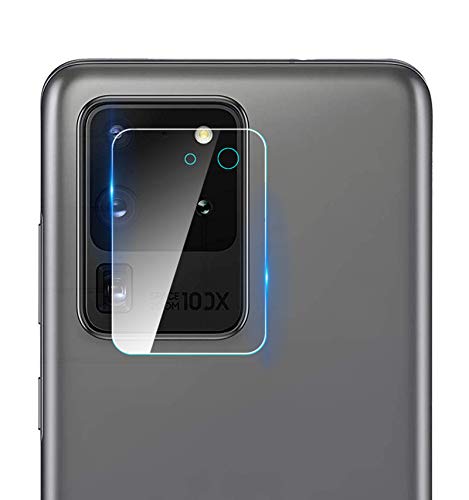 NOKOER Kamera Glas Schutzfolie Kompatibel für Samsung Galaxy S20 Ultra, [3 Stück] Ultradünnes Gehärtetes 2.5D Kamera Schutzglas, 360 Grad Schutzkamera- Transparent von NOKOER
