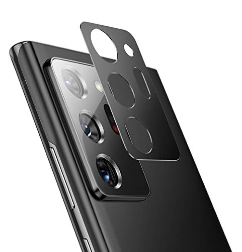 NOKOER Kamera Linse Schutz fr Samsung Galaxy Note 20 Ultra, 2 Pack, Hochwertiges Metallmaterial [Anti-Kratzen] 360 Grad Schutz, Schwarz von NOKOER